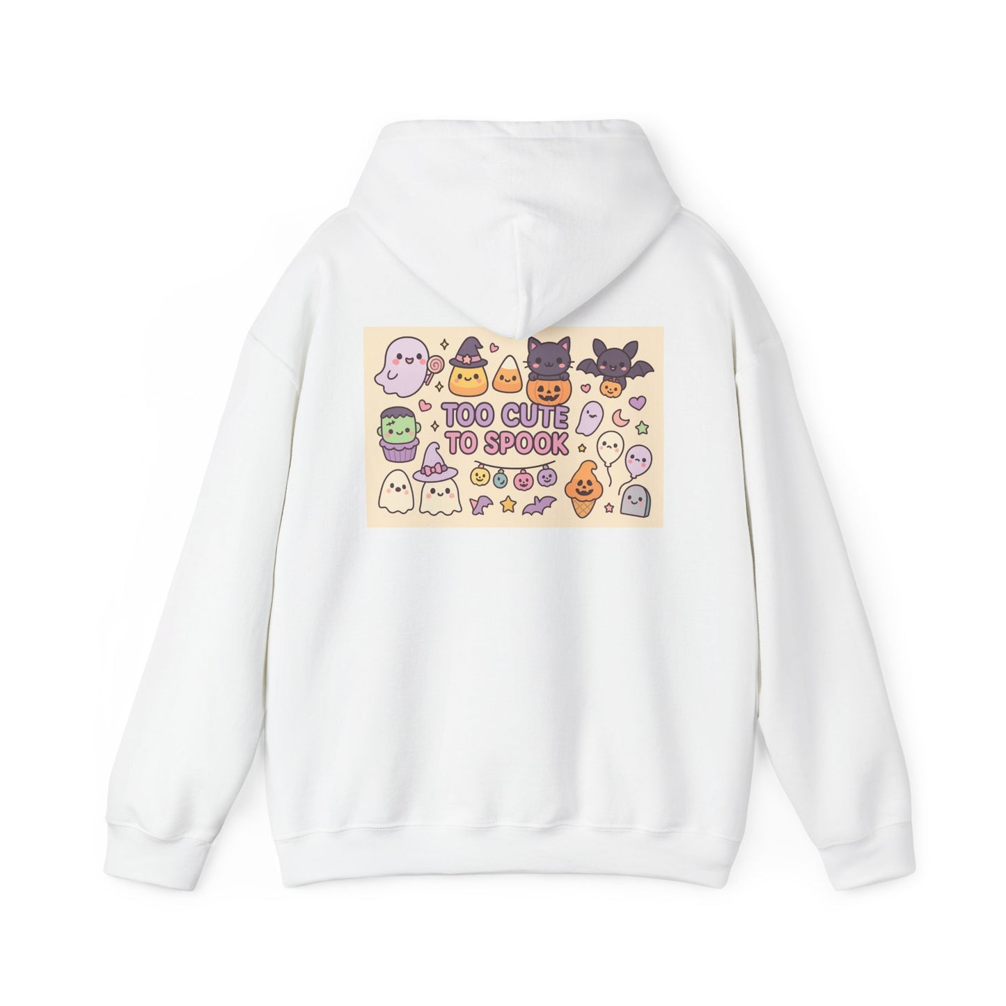 Halloween-Themed Unisex Hoodie, Cozy Sweatshirt, Cute Spooky Apparel, Fall Fashion, Gift for Ghost Lovers