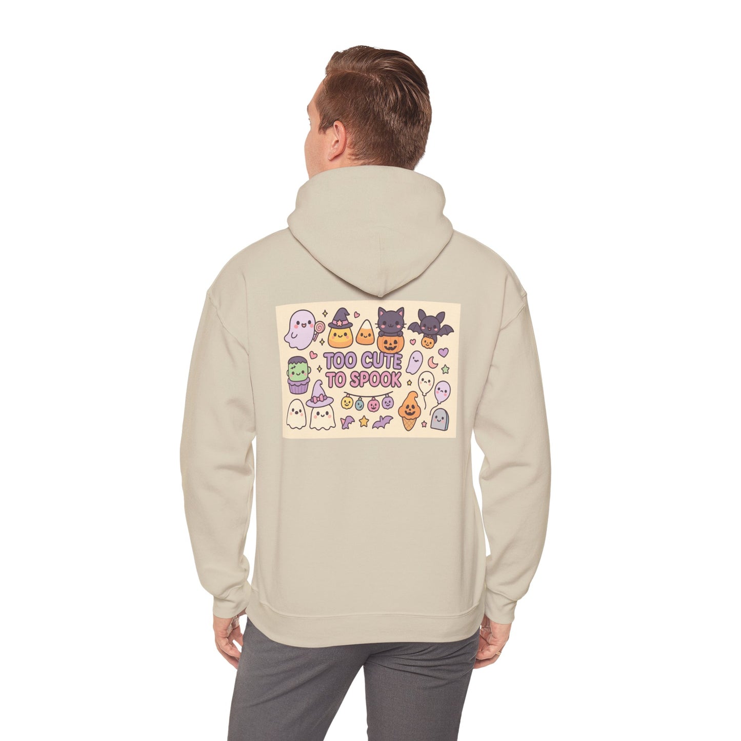 Halloween-Themed Unisex Hoodie, Cozy Sweatshirt, Cute Spooky Apparel, Fall Fashion, Gift for Ghost Lovers