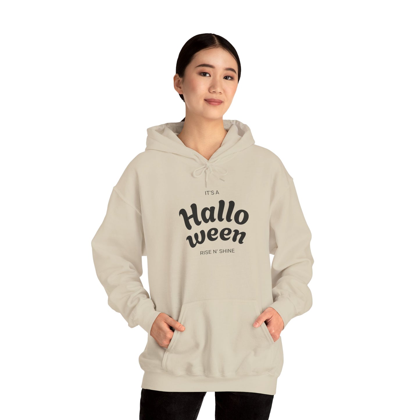Halloween-Themed Unisex Hoodie, Cozy Sweatshirt, Cute Spooky Apparel, Fall Fashion, Gift for Ghost Lovers