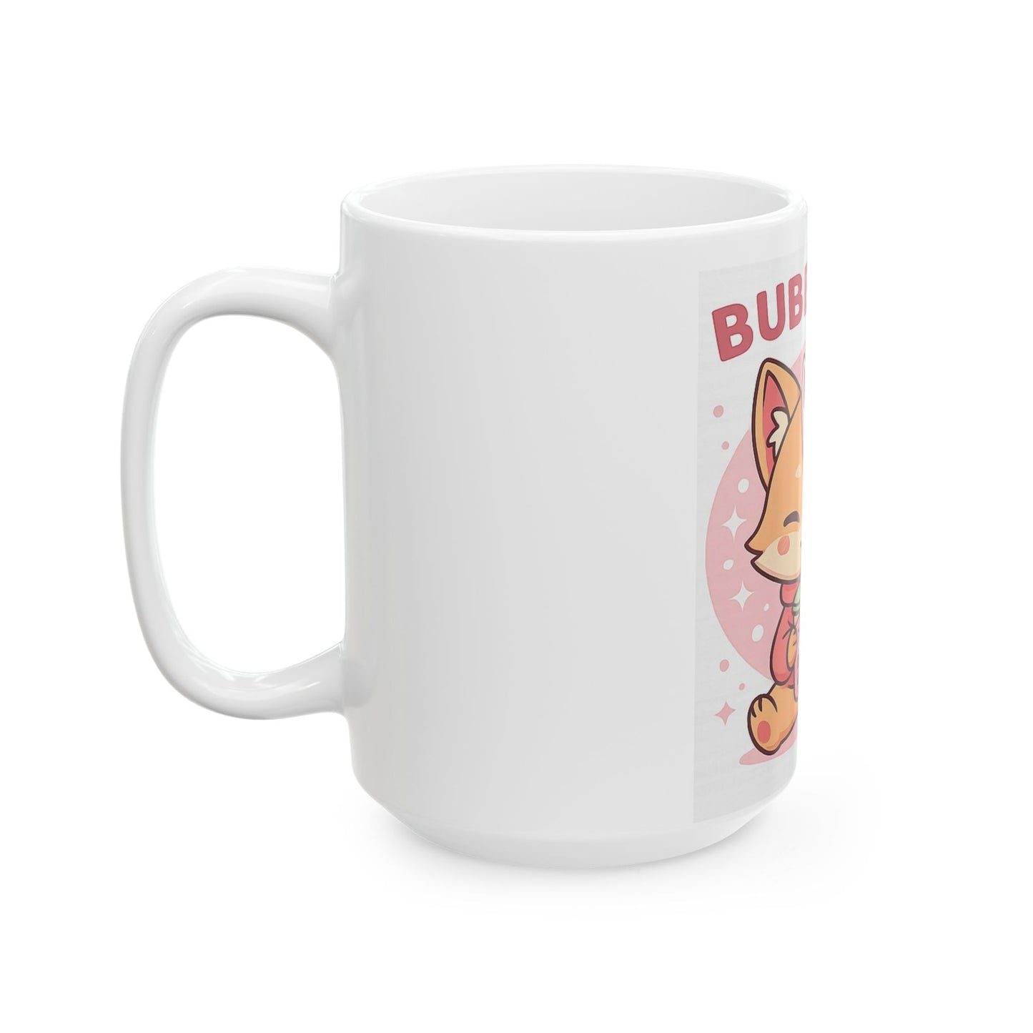 Cute Bubble Tea Ceramic Mug, Adorable Cat Coffee Cup, Kawaii Drinkware, Gift for Tea Lovers, Anime Mug, Cartoon Mug