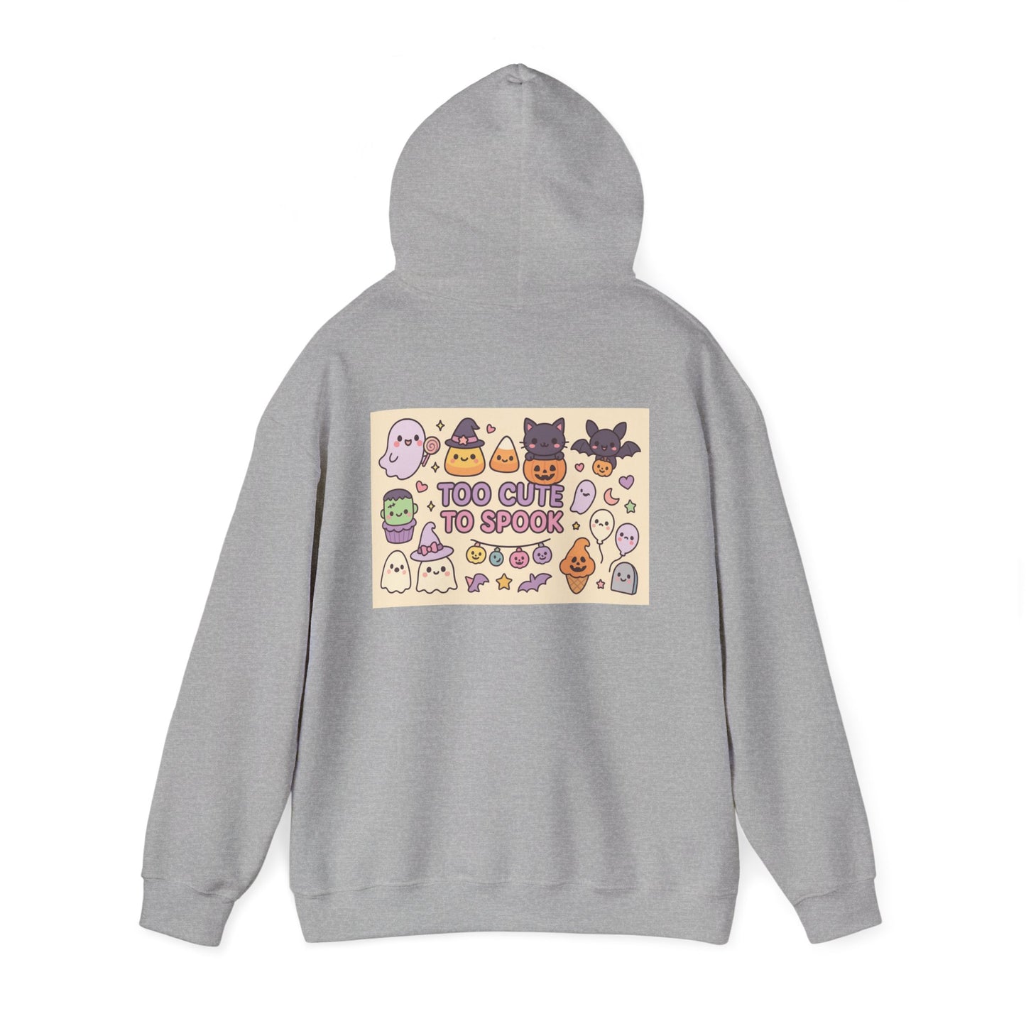 Halloween-Themed Unisex Hoodie, Cozy Sweatshirt, Cute Spooky Apparel, Fall Fashion, Gift for Ghost Lovers