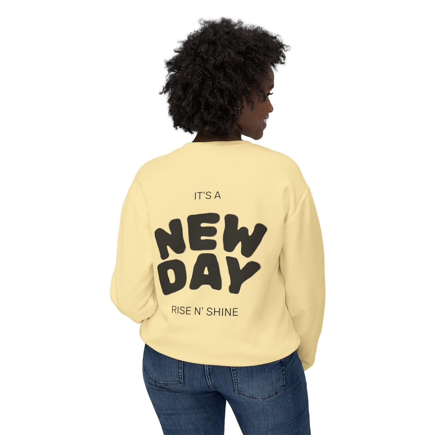 Cozy Crewneck Sweatshirt | Stay Cozy & Rise N' Shine | Cute Cartoon Design | Gift for Friends & Family | Perfect for Fall & Winter