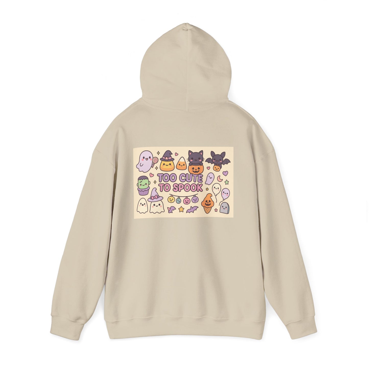 Halloween-Themed Unisex Hoodie, Cozy Sweatshirt, Cute Spooky Apparel, Fall Fashion, Gift for Ghost Lovers