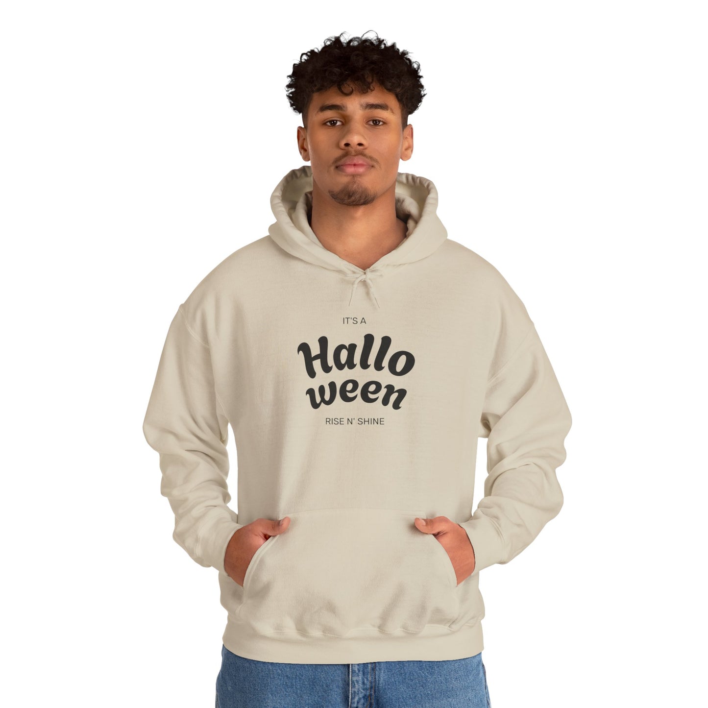 Halloween-Themed Unisex Hoodie, Cozy Sweatshirt, Cute Spooky Apparel, Fall Fashion, Gift for Ghost Lovers