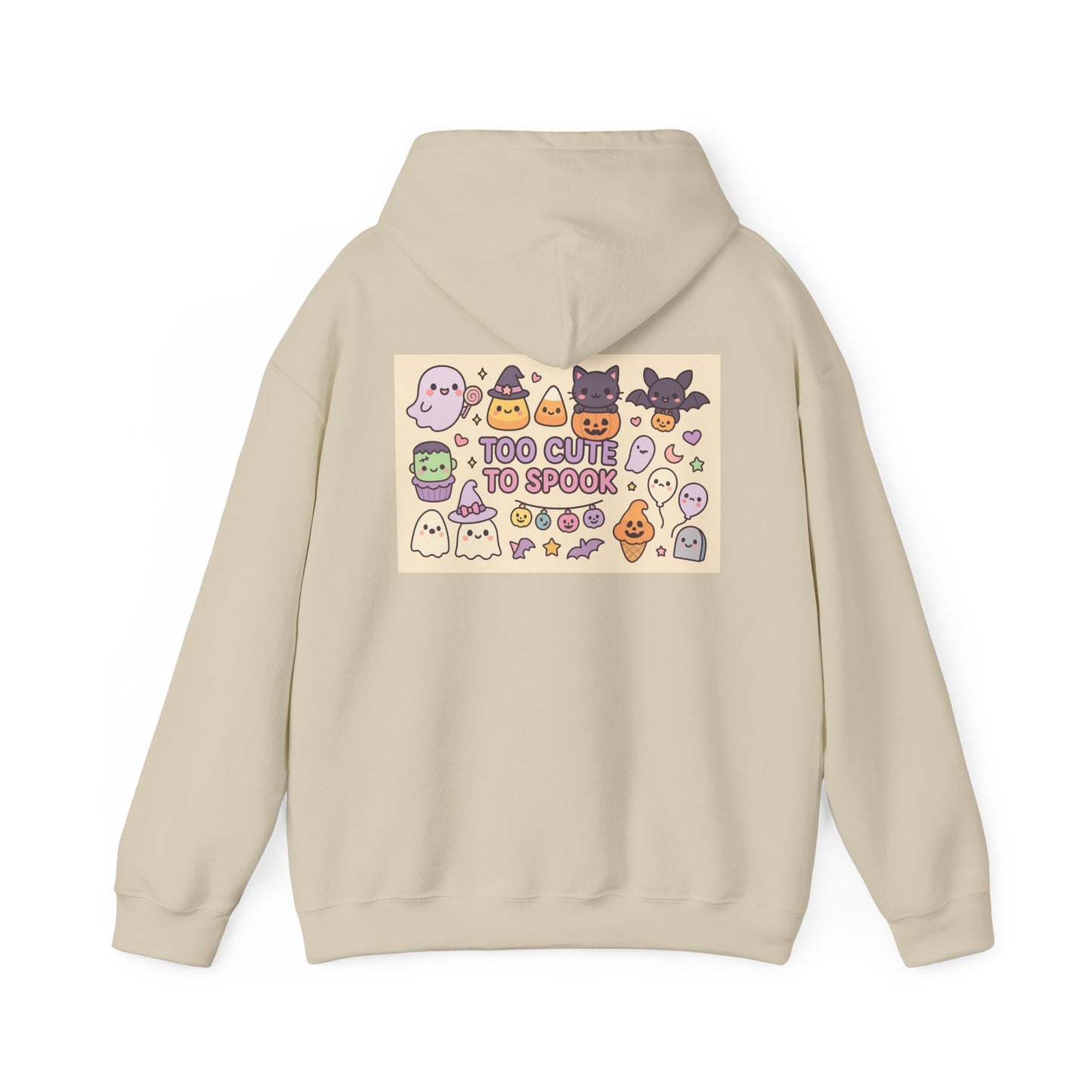Halloween-Themed Unisex Hoodie, Cozy Sweatshirt, Cute Spooky Apparel, Fall Fashion, Gift for Ghost Lovers
