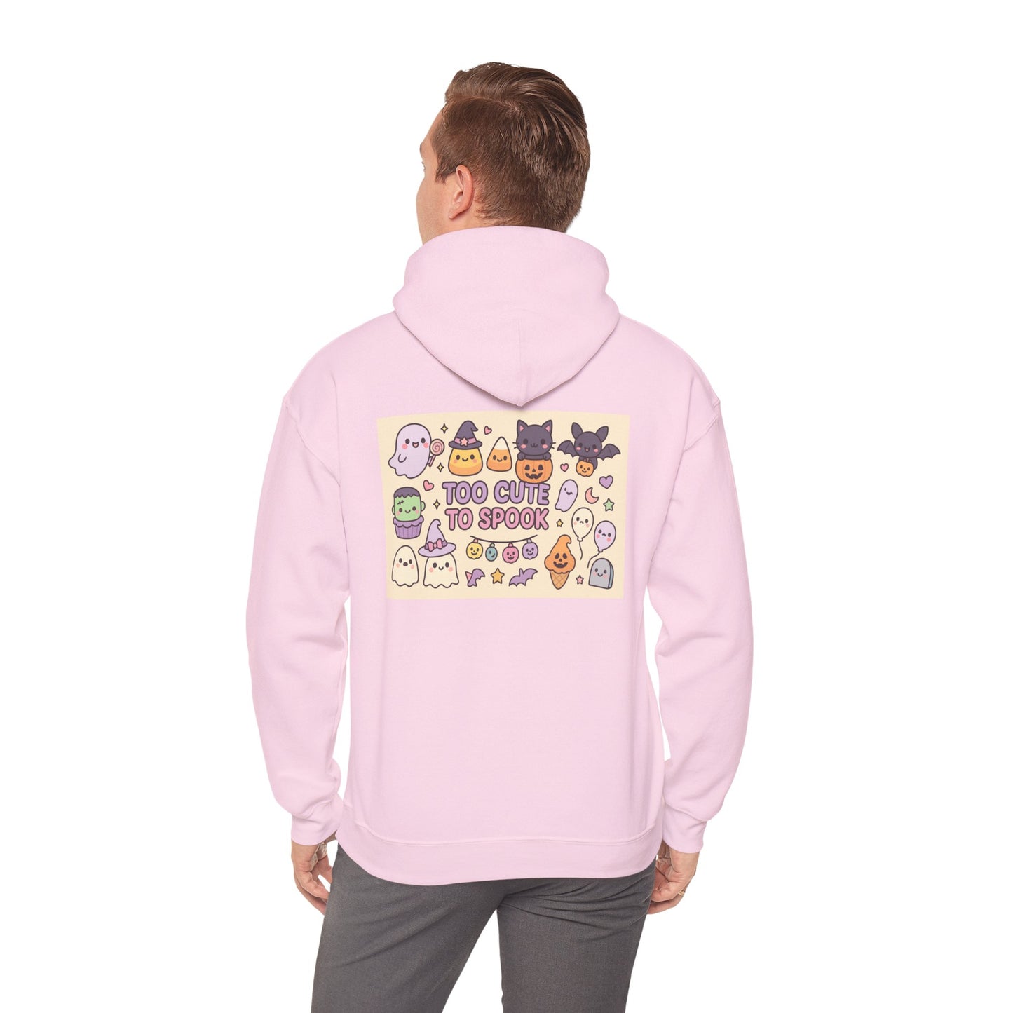 Halloween-Themed Unisex Hoodie, Cozy Sweatshirt, Cute Spooky Apparel, Fall Fashion, Gift for Ghost Lovers