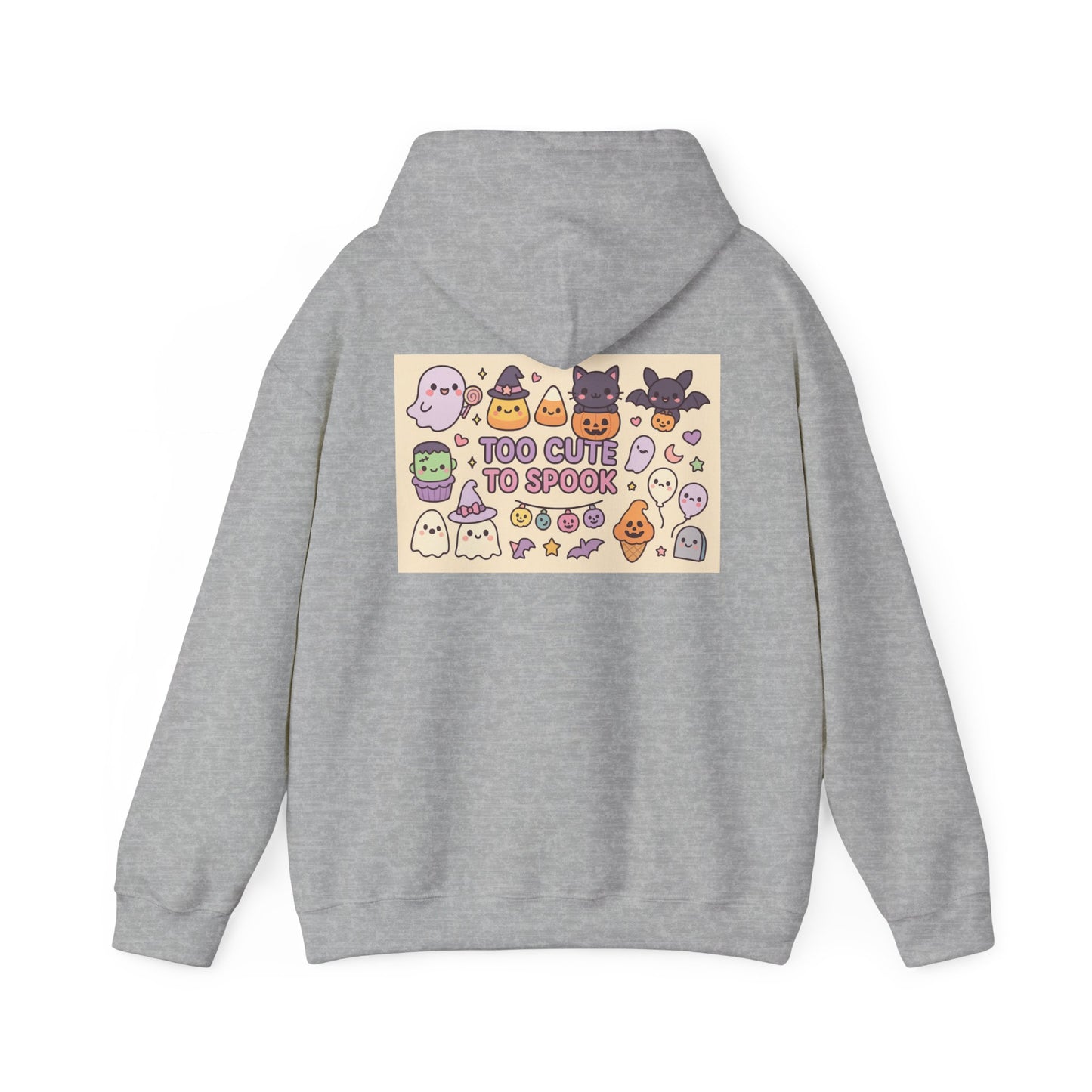 Halloween-Themed Unisex Hoodie, Cozy Sweatshirt, Cute Spooky Apparel, Fall Fashion, Gift for Ghost Lovers