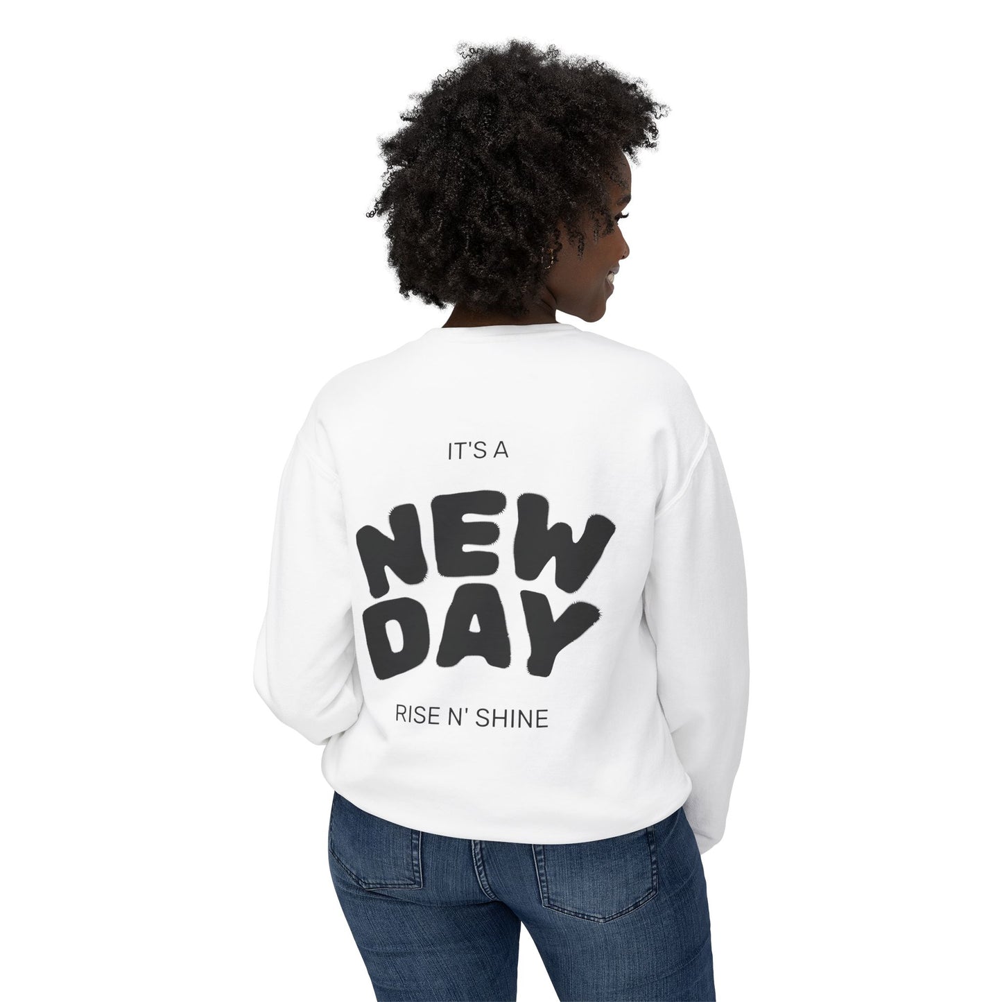 Cozy Crewneck Sweatshirt | Stay Cozy & Rise N' Shine | Cute Cartoon Design | Gift for Friends & Family | Perfect for Fall & Winter
