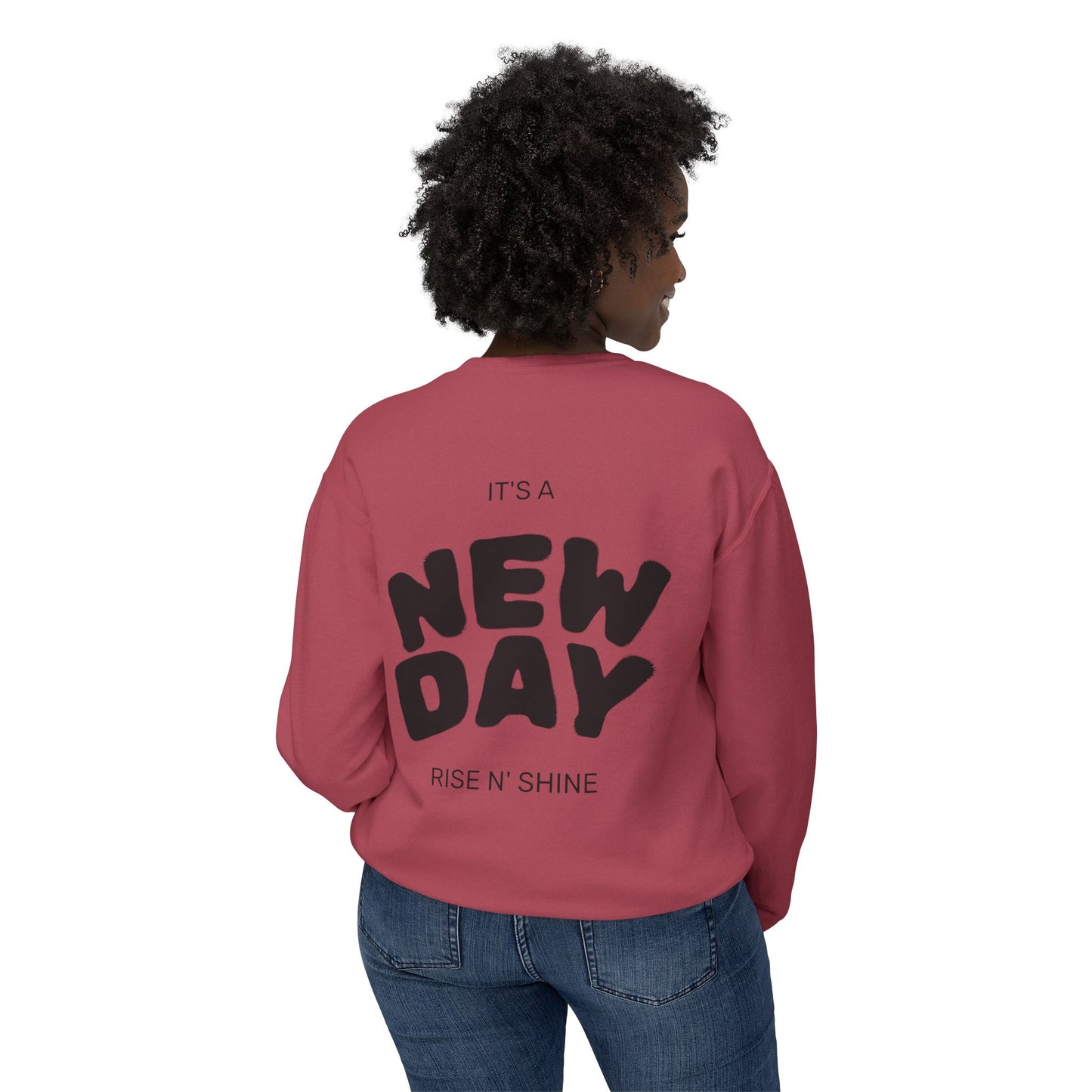 Cozy Crewneck Sweatshirt | Stay Cozy & Rise N' Shine | Cute Cartoon Design | Gift for Friends & Family | Perfect for Fall & Winter