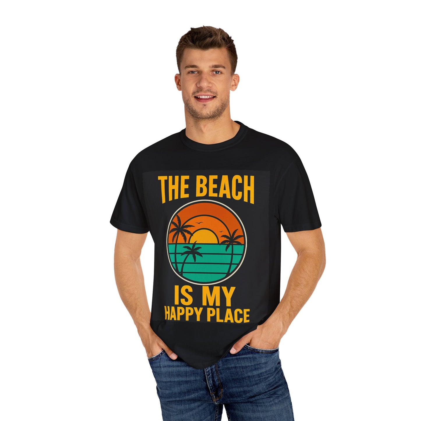 Beach Vibes Unisex T-Shirt | Perfect for Summer, Relaxation, Vacations, Beach Lovers, Gift for Beach Enthusiasts