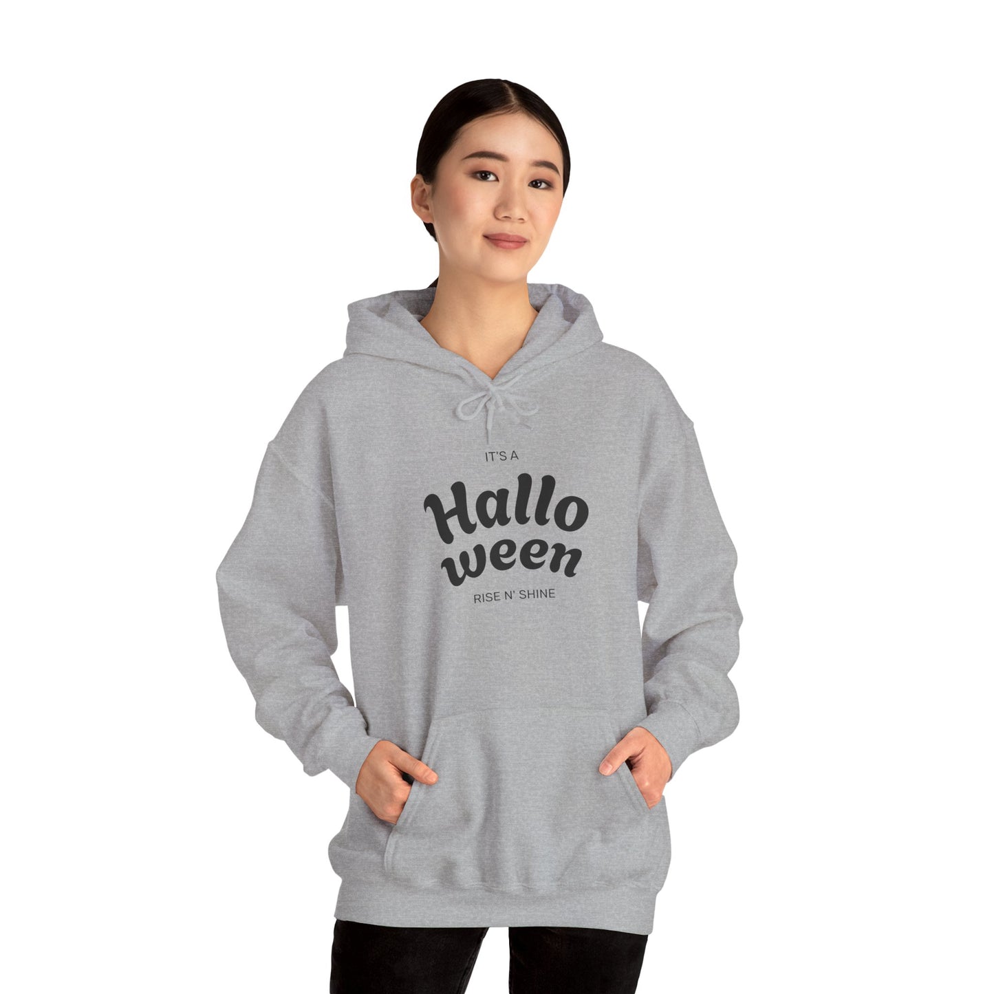 Halloween-Themed Unisex Hoodie, Cozy Sweatshirt, Cute Spooky Apparel, Fall Fashion, Gift for Ghost Lovers