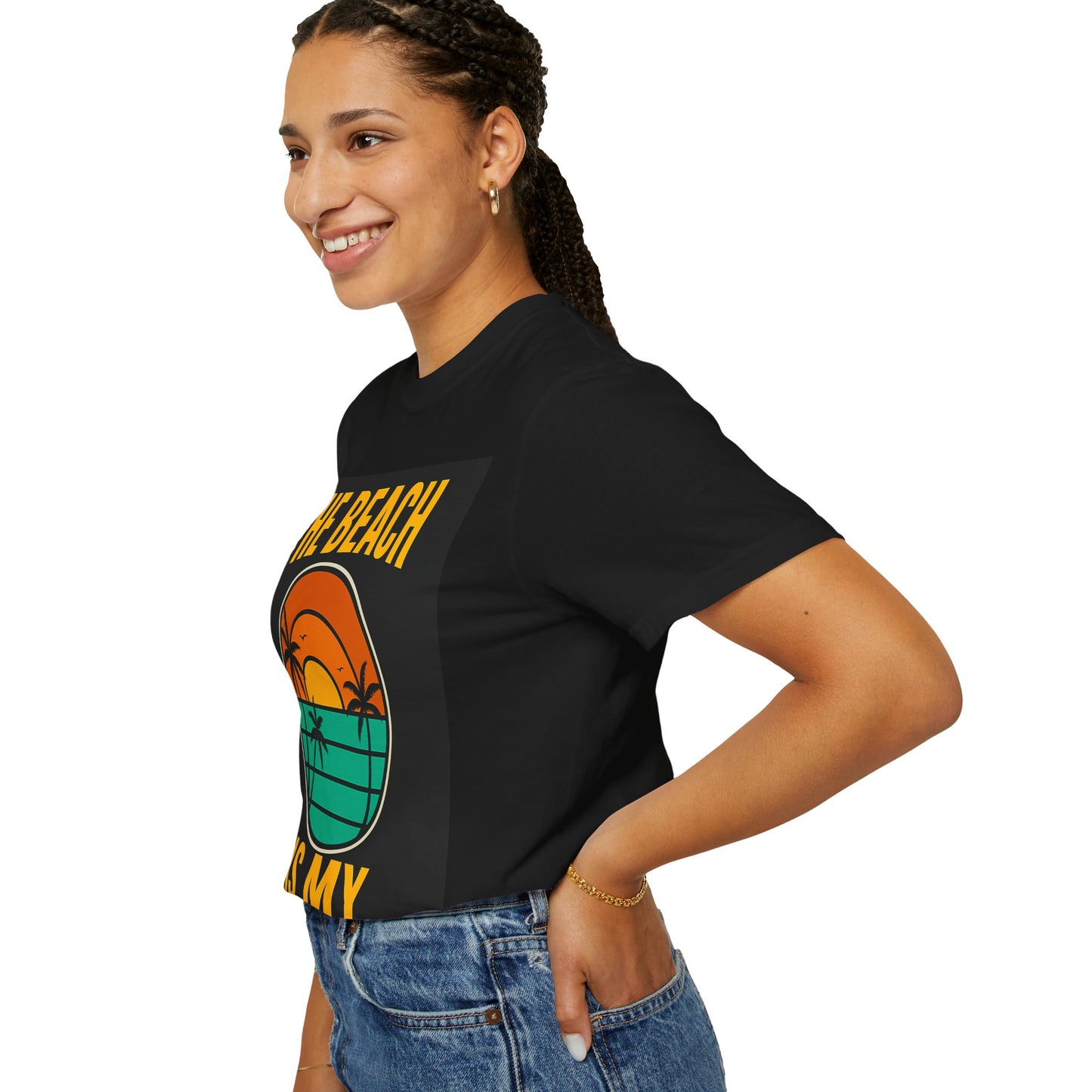 Beach Vibes Unisex T-Shirt | Perfect for Summer, Relaxation, Vacations, Beach Lovers, Gift for Beach Enthusiasts