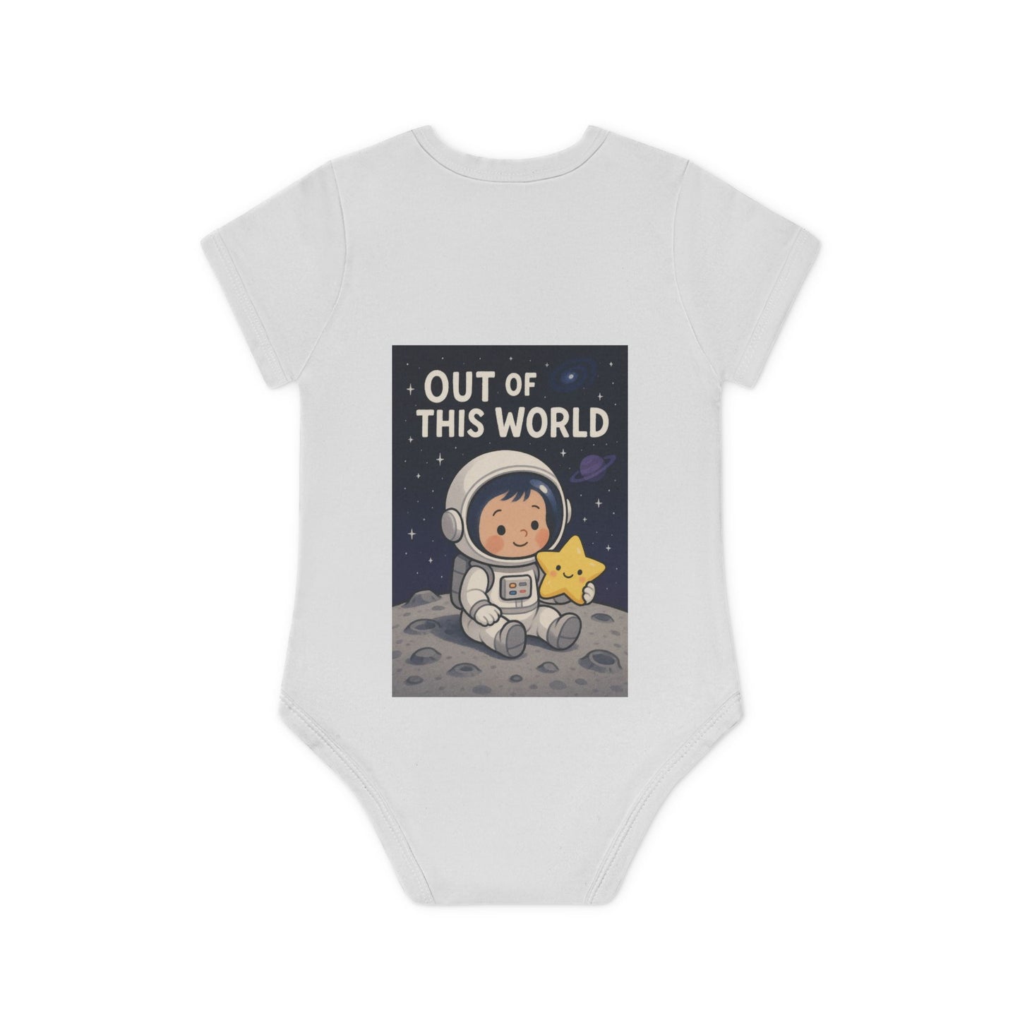 Out-of-This-World Baby Organic Bodysuit | Cute Space-Themed Infant Outfit, Gift for New Parents, Organic Cotton Baby Wear, Unique Baby [...]