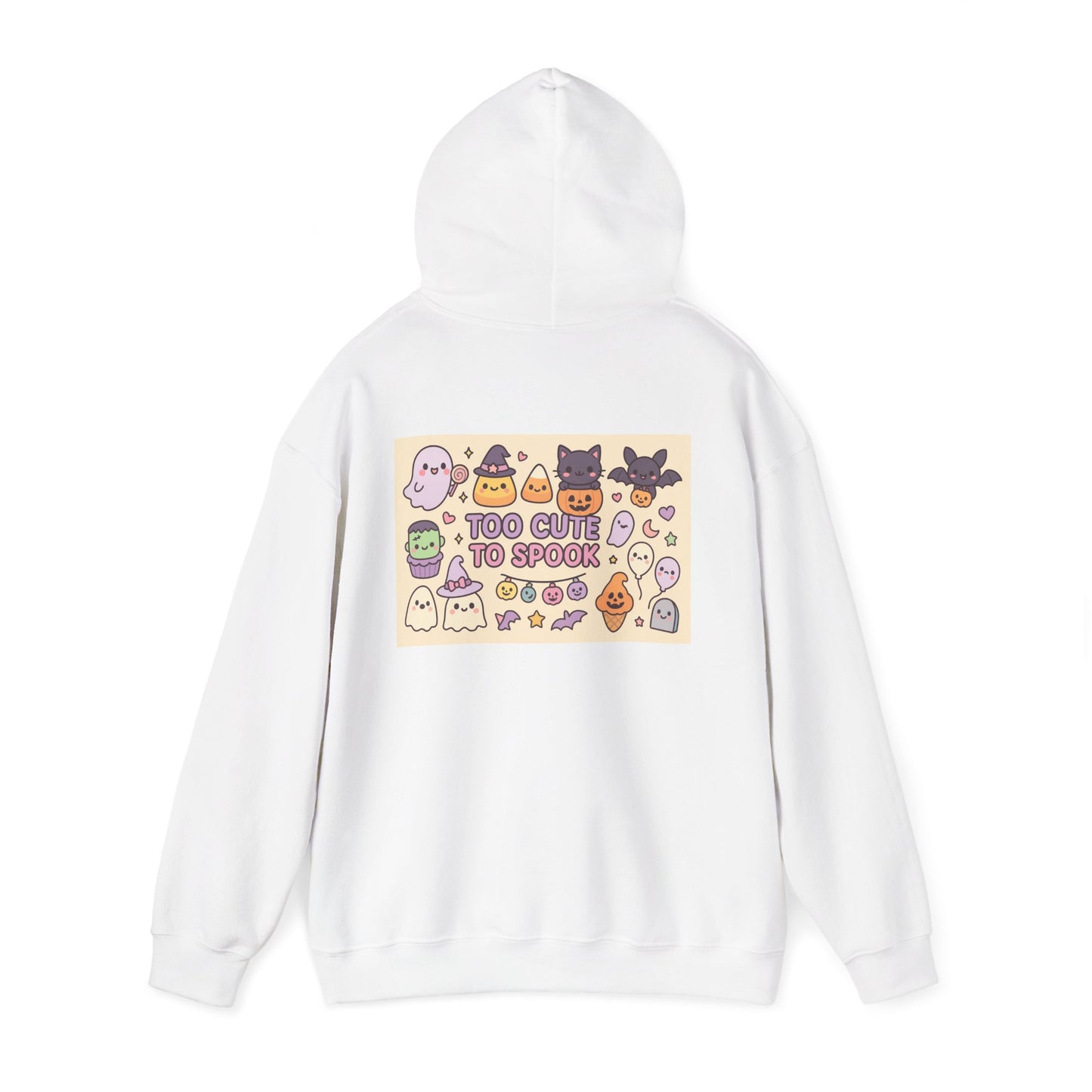 Halloween-Themed Unisex Hoodie, Cozy Sweatshirt, Cute Spooky Apparel, Fall Fashion, Gift for Ghost Lovers