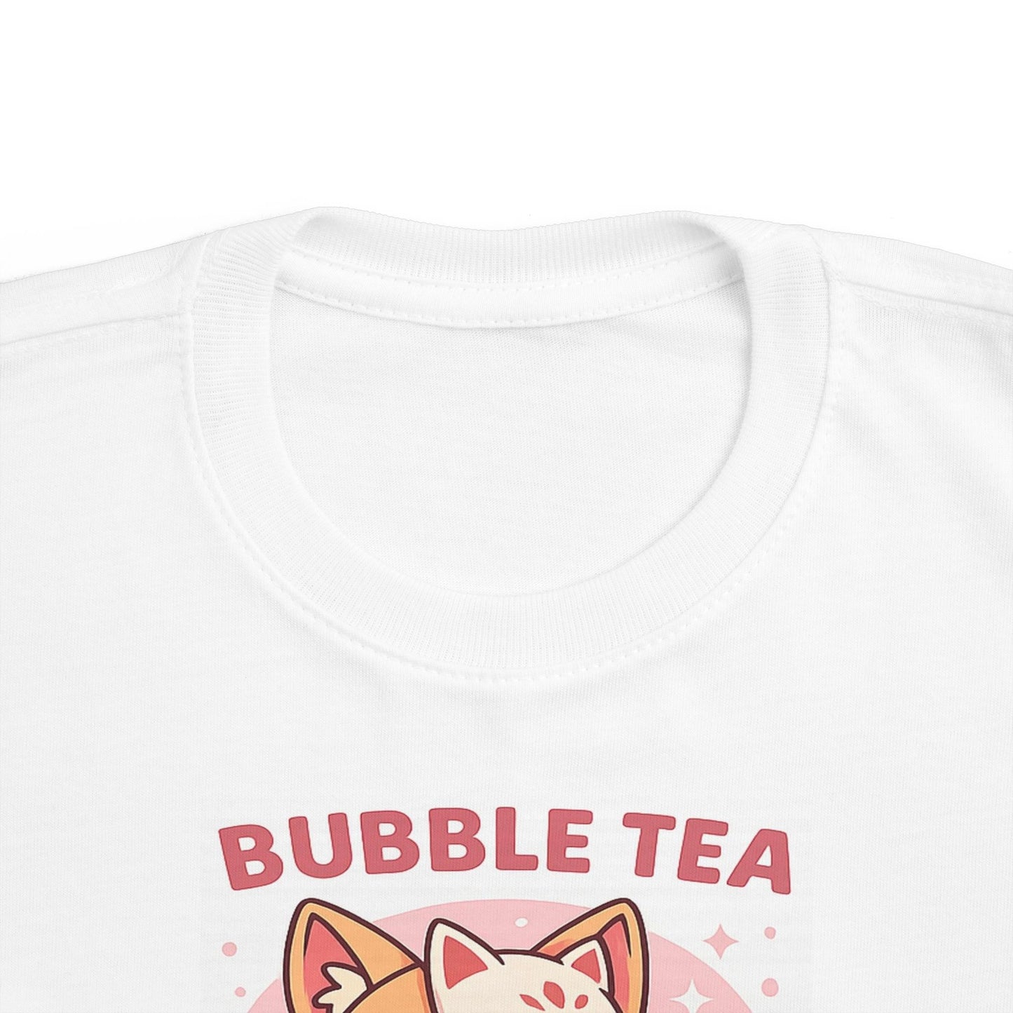 Cute Bubble Tea Toddler Tee - Adorable Kids Shirt, Fun Gift for Birthdays, Summer Outfits, Teatime, Cat Lovers