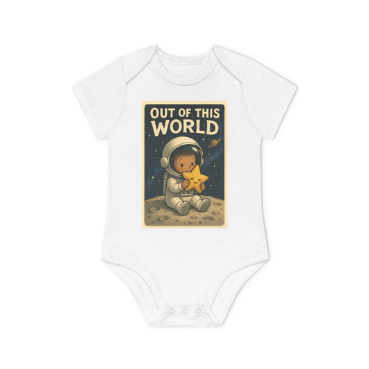 Out-of-This-World Baby Organic Bodysuit | Cute Space-Themed Infant Outfit, Gift for New Parents, Organic Cotton Baby Wear, Unique Baby [...]