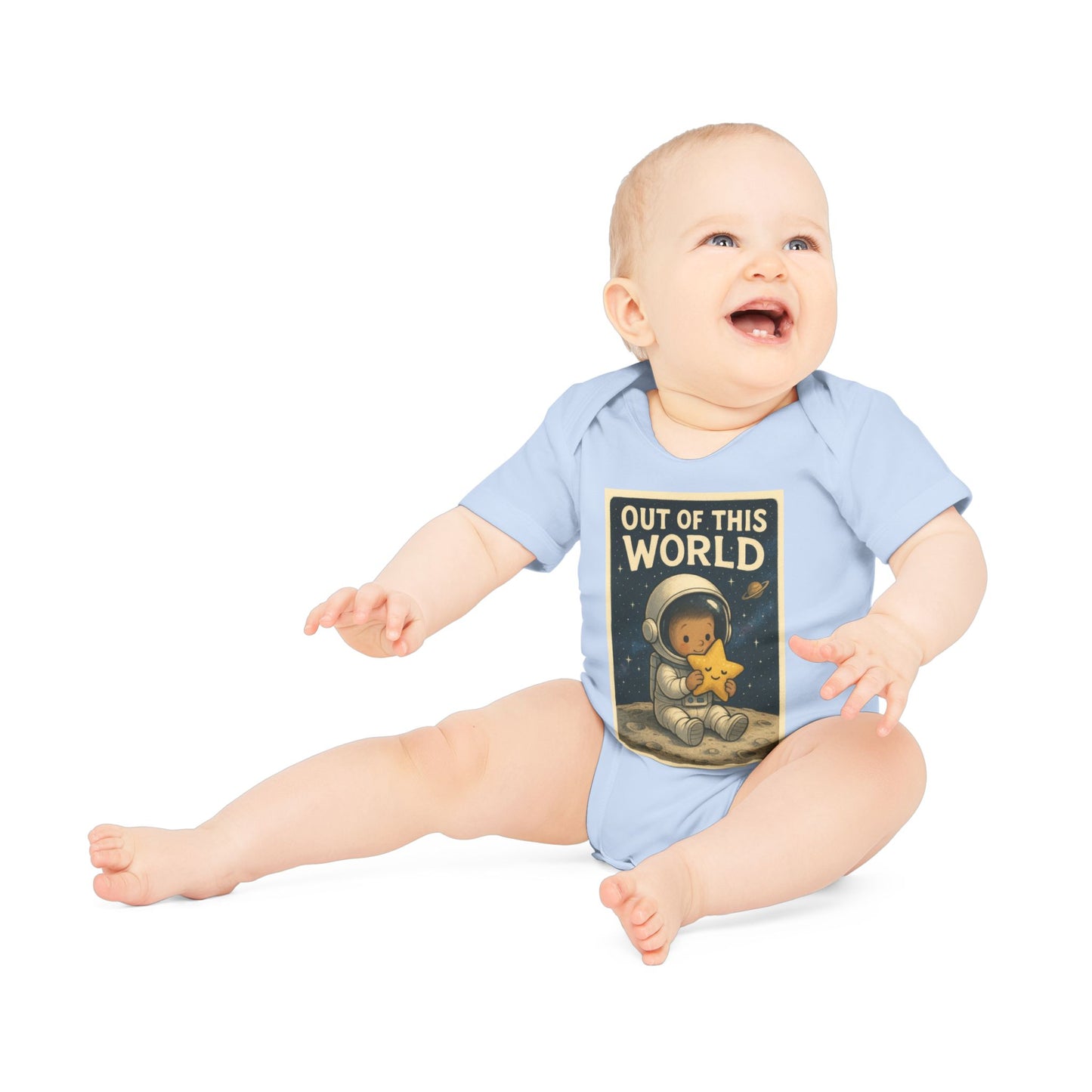 Out-of-This-World Baby Organic Bodysuit | Cute Space-Themed Infant Outfit, Gift for New Parents, Organic Cotton Baby Wear, Unique Baby [...]