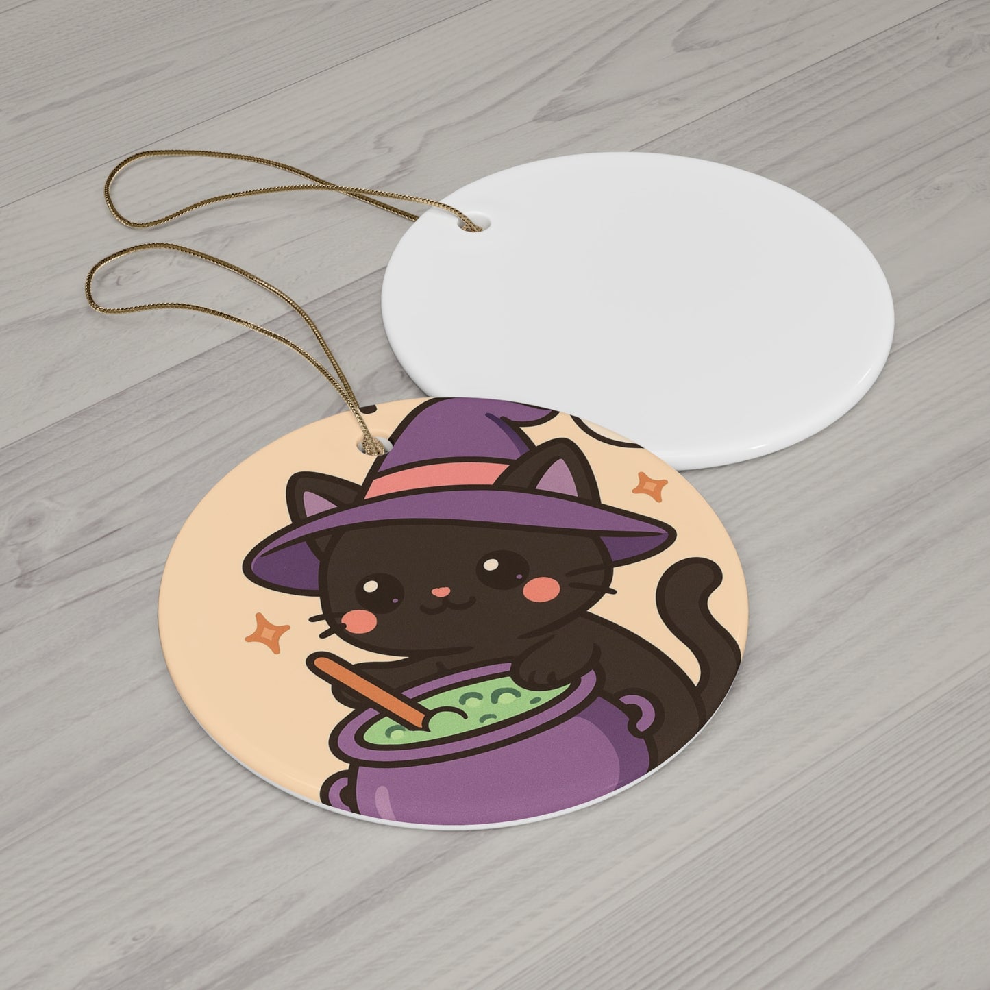 Ceramic Ornament, 4 Shapes