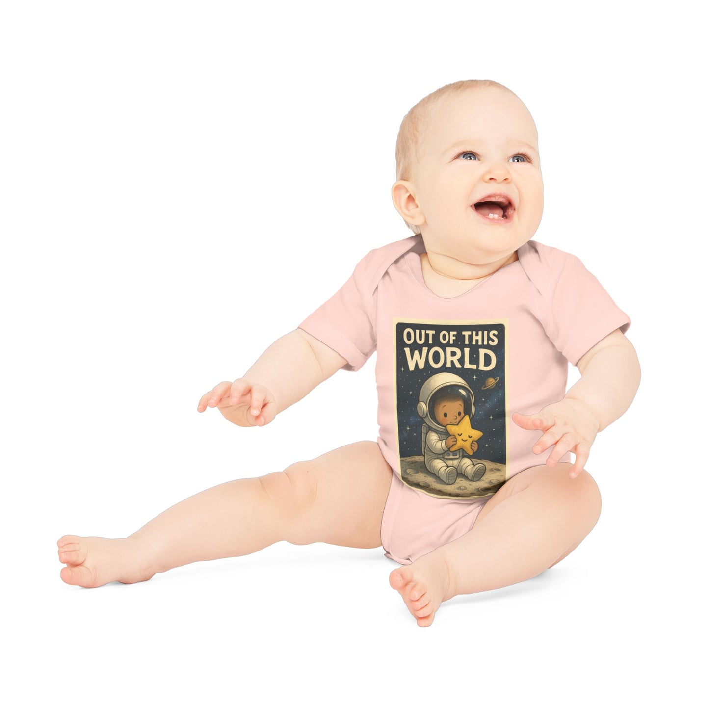 Out-of-This-World Baby Organic Bodysuit | Cute Space-Themed Infant Outfit, Gift for New Parents, Organic Cotton Baby Wear, Unique Baby [...]