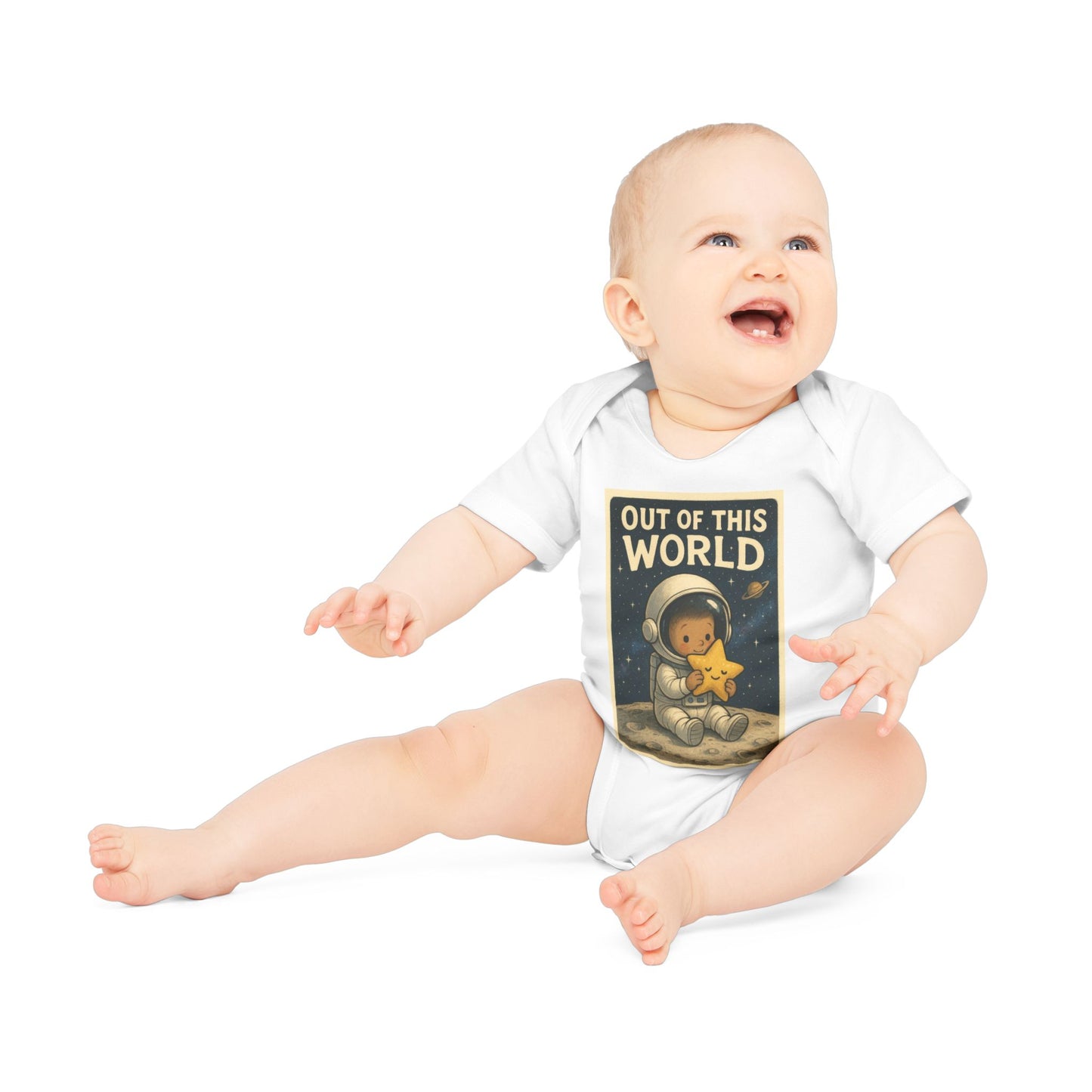Out-of-This-World Baby Organic Bodysuit | Cute Space-Themed Infant Outfit, Gift for New Parents, Organic Cotton Baby Wear, Unique Baby [...]