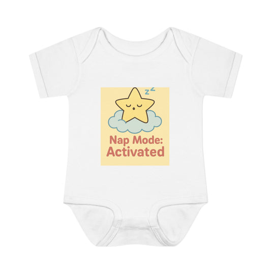 Nap Mode: Activated Baby Bodysuit, Cute Infant Outfit, Baby Shower Gift, Newborn Clothing, Toddler Sleepwear
