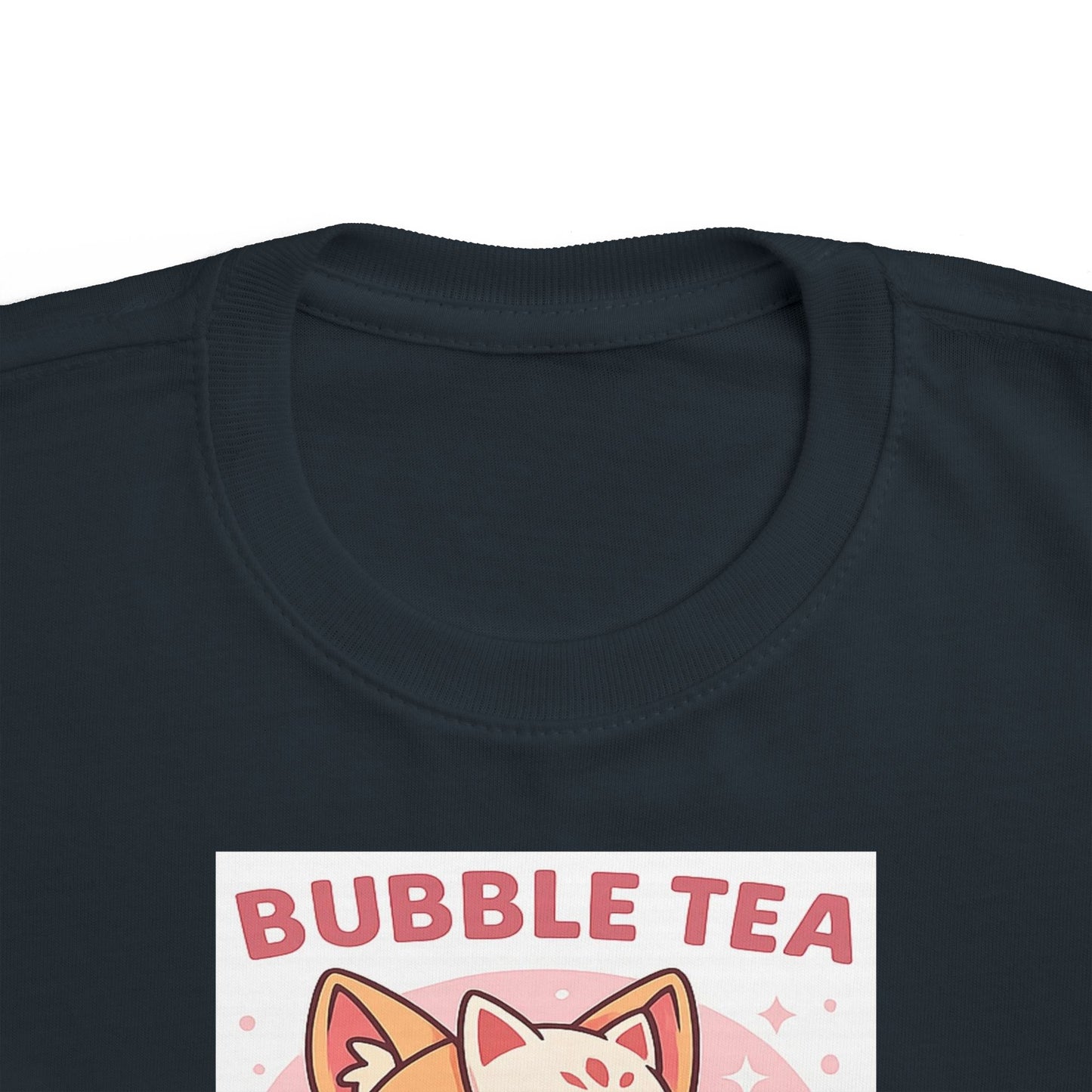 Cute Bubble Tea Toddler Tee - Adorable Kids Shirt, Fun Gift for Birthdays, Summer Outfits, Teatime, Cat Lovers